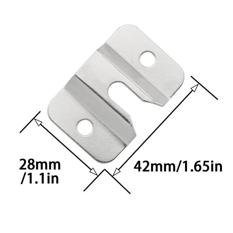 DGHAOP Dartboard Mounting Bracket Kit Hardware Accessories Wall Hanging Portable Dart Board Set with Pads and Screws Dart Holder - BeesActive Australia