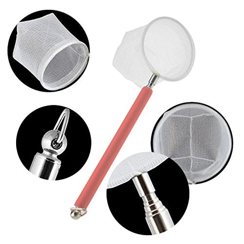 Kangkang 3D Aquarium Small Fish Shrimp Catching Net 5cm Square Round Shape ZSZ4781 Random Color Delivery (Square) - BeesActive Australia