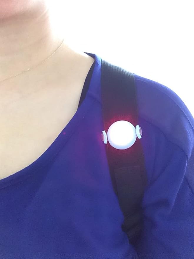 LED Silicone Light [Yellow] Band with Walking Security Traffic Safety Pcs Lighting, Flashing - BeesActive Australia