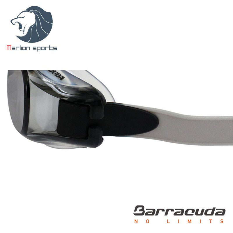 [AUSTRALIA] - Barracuda Junior Swim Goggle Frenzy -Anti-Fog UV Protection Shatter-Resistance, Leak Proof, Easy Adjusting, Soft Seals, Lightweight Comfortable for Children Teens Ages 12-18 IE-12755 SMK 