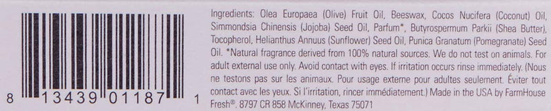 FarmHouse Fresh Hydrating Lip Balm, Blackberry, 0.64 oz - BeesActive Australia