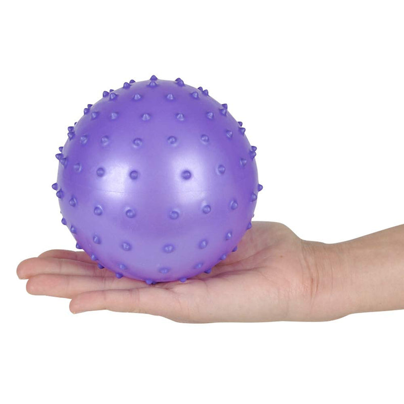 Knobby Balls - (Pack of 6) Bulk 7 Inch Sensory Balls and Spiky Massage Stress Balls, Fun Bouncy Ball Party Favors, Stocking Stuffers for Kids, Toddlers by Bedwina - BeesActive Australia