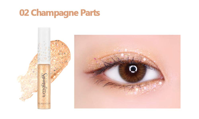 Holika Holika 19 JOYFUL SPANGLITTER (02 CHAMPAGNE PARTS) - BeesActive Australia