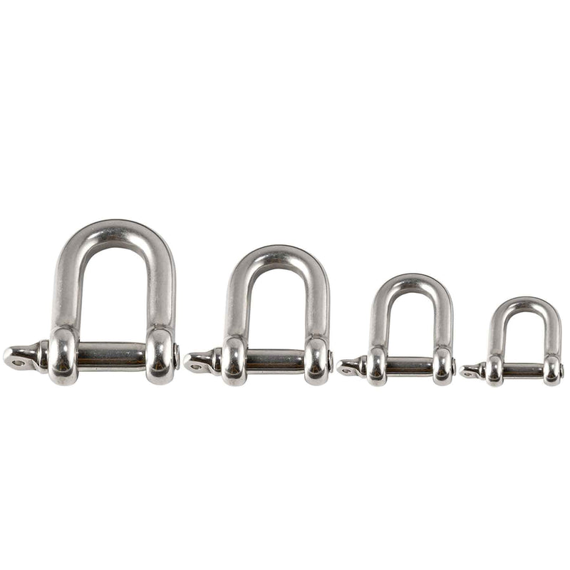 Ergodyne - 19792 Squids 3790S Tool Attachment Shackle, Stainless Steel, 15 Pounds, 2-Pack, Small - BeesActive Australia