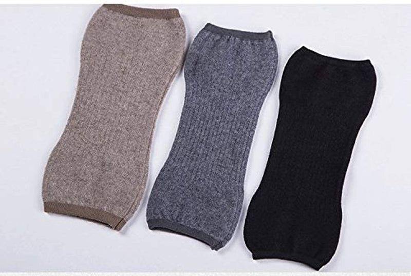 TINAYAUE Thermal Knit Knee Warmer Arthritic Knee Sleeve Stretchy Night Knee Wrap Pad Brace Support Band -Knee Pain Relief-Warming Knees Sleeves, Brown, L (width 12-13CM, suggest weight 60kg-85kg) L (width 12-13CM, suggest weight 60kg-85kg) - BeesActive Australia