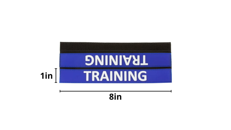 Tacticollar - Do Not Pet, Adopt Me, Training, and Service Dog Leash Sleeves, Double Sided, Highly Visible, Communicate Your Dogs Needs to Prevent Accidents - BeesActive Australia