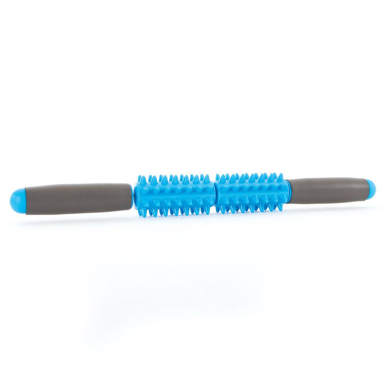 66fit Spiky Muscle Roller Stick - Includes Massage Stick Ebook - Deep Tissue Trigger Point Massage Tool For Tight Calf and Leg Muscles - BeesActive Australia