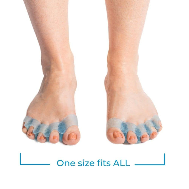 Naboso Splay - Gel Toe Stretcher, Separator and Straightener for Correction of Bunions, Hammer Toes and Restore Natural Foot Shape - BeesActive Australia