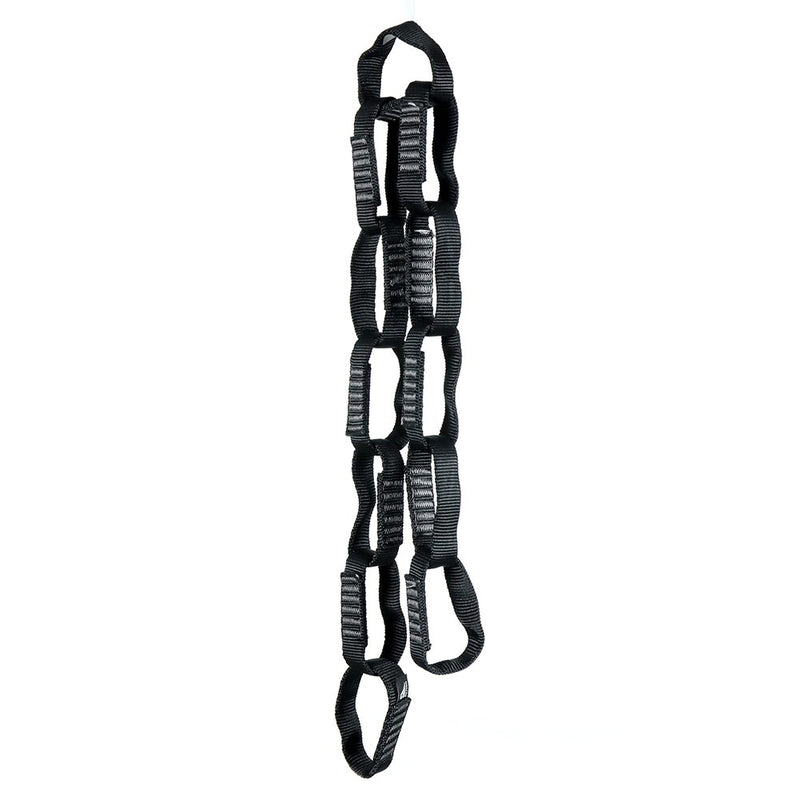 [AUSTRALIA] - Fusion Climb 12 Loop Individual Loop Daisy Chain 5000 lb Test Stitched Nylon Webbing 36" x 0.75" Black 