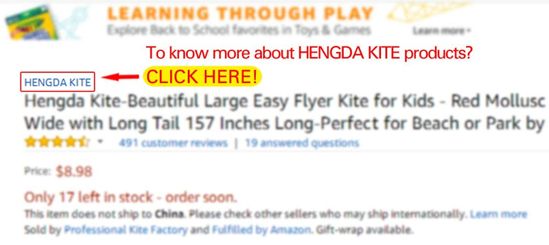 [AUSTRALIA] - HENGDA KITE Software Octopus Flyer Kite with Long Colorful Tail for Kids, 31-Inch Wide x 157-Inch Long, Large, Red All Red 