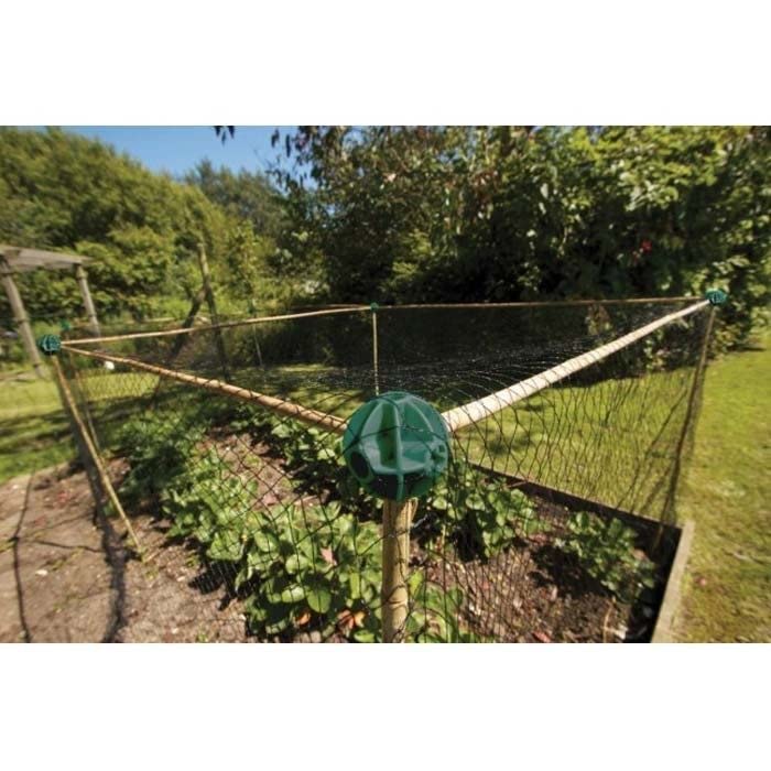 HowseHold Flexible Cane Balls - Bamboo Cane Connectors for Fruit Cages Netting Frames [PACK OF 20] 20 Cane Balls - BeesActive Australia