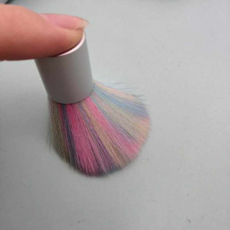 Dzrige Nail Art Duster Makeup Powder Brush Soft Nail Art Dust Remover Powder Brush Cleaner for Acrylic and Makeup Powder Blush Brushes（2Pcs） - BeesActive Australia