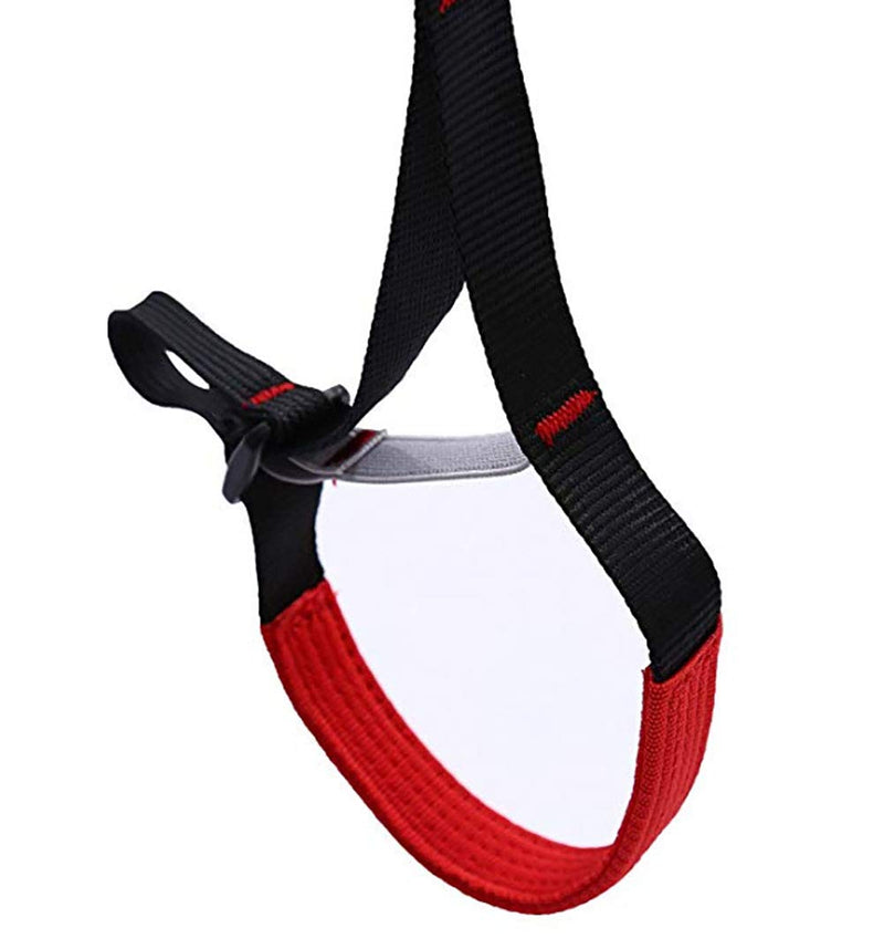 [AUSTRALIA] - NewDoar Foot Ascender Loop for Climbing Tree Arborist Black red 