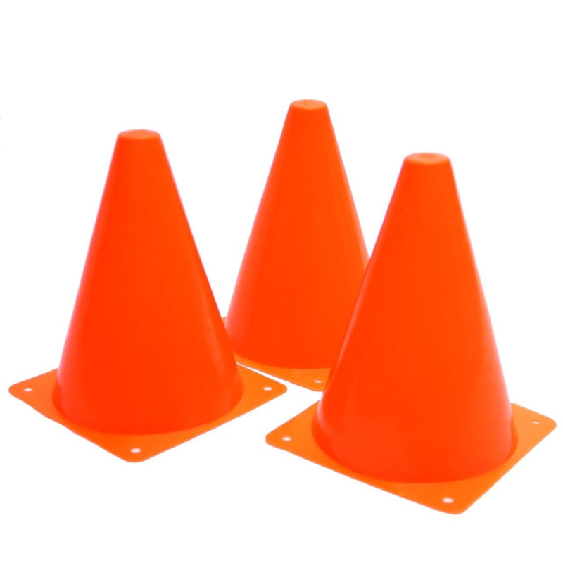 Fun Express Set of 12 Sport Training Traffic Cones Soccer Cone Orange - BeesActive Australia