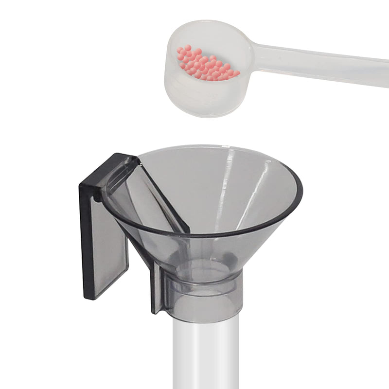 UPETTOOLS Shrimp Feeding Dish Set, Aquarium Fish Feeder Tube Kit with Feeding Ring,Cleaning Brush for Fish Tank - BeesActive Australia