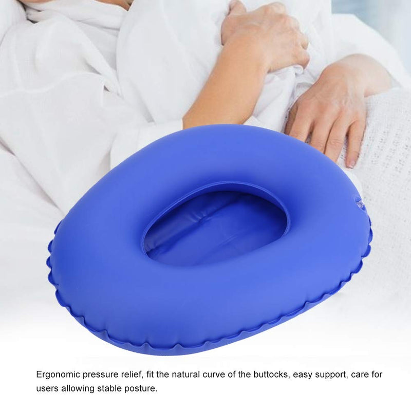 TOPINCN Bedpan PU Inflatable Bed Pan For Elderly Bedridden Anti Bedsore Toilet Urinal - BeesActive Australia