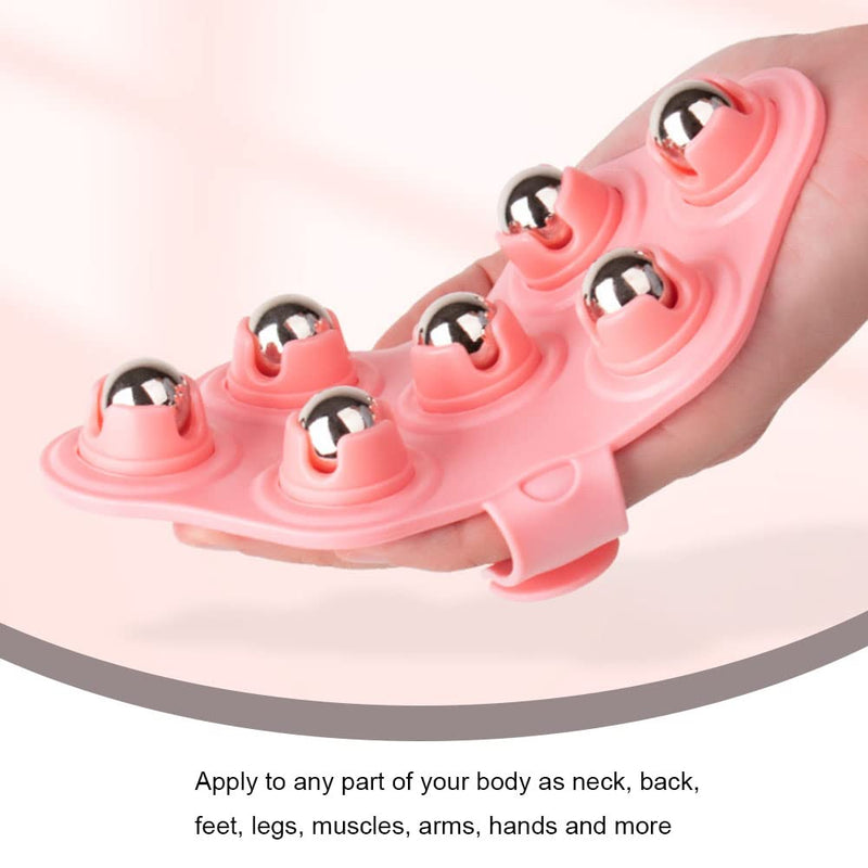 Massage Glove Bead Massage Roller Manual Roller Massager for Full Body Care Deep Tissue Stress Relief and Cellulite Reduction - BeesActive Australia