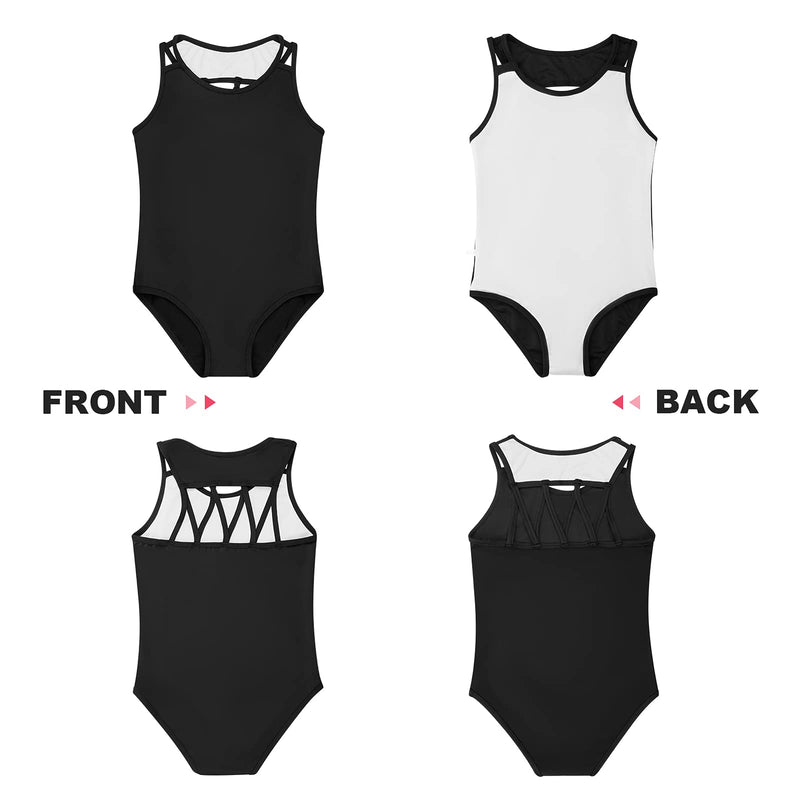 Stanpetix Gymnastics Leotards for Girls - Dance Ballet 4-15 Years Outfit E-b0011 120(7-8years old) - BeesActive Australia