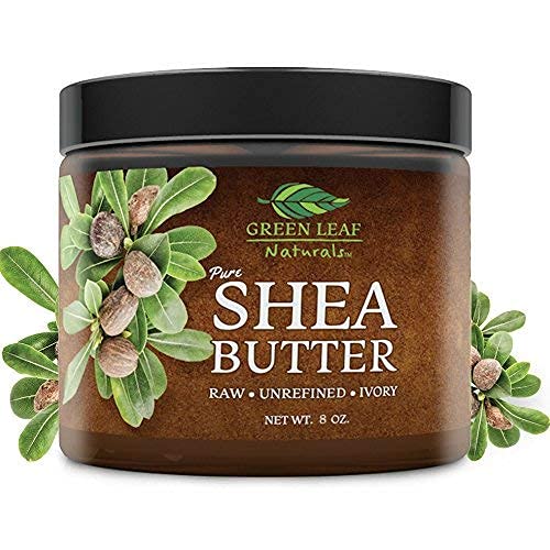 African Shea Butter - Raw Unrefined - 100% Pure for Hair and Skin - Smooth and Creamy for DIY Recipes (8 oz) 8 Ounce (Pack of 1) - BeesActive Australia