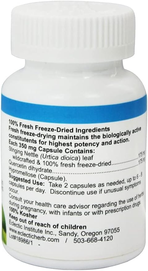 Eclectic Institute Freeze Dry Wild Craft Nettle & Cercetine 90 Tablets - BeesActive Australia