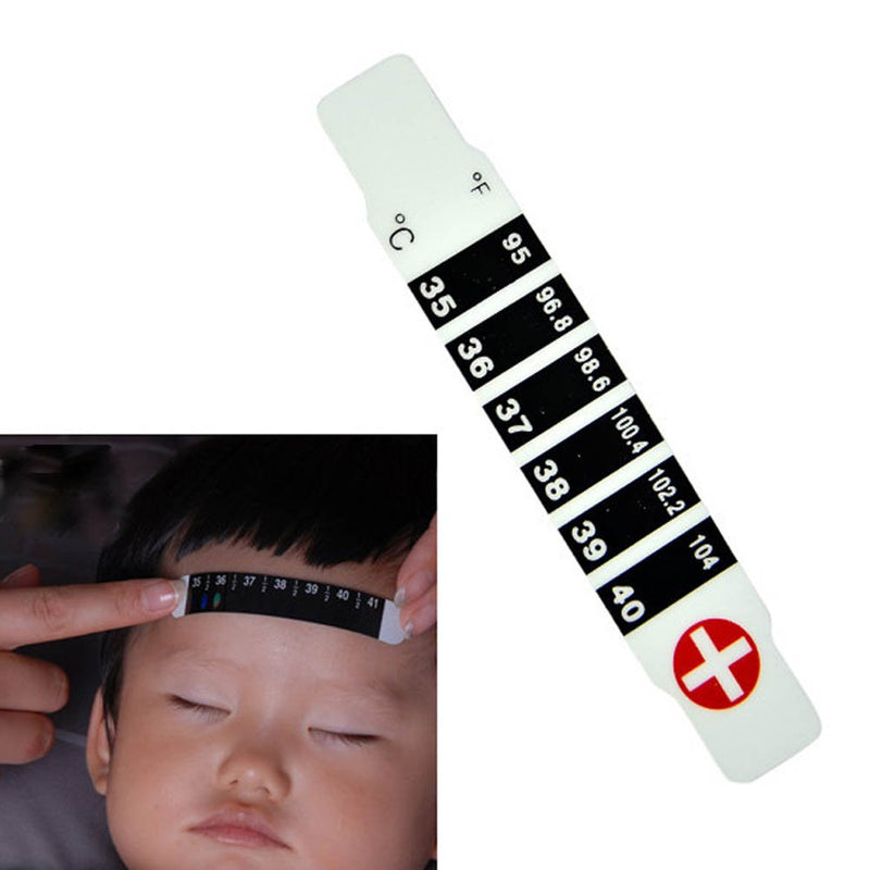 New, Reusable, Kids, Infant, Safety, Forehead Strip Thermometer, Baby Temperature Fever Body Test - BeesActive Australia