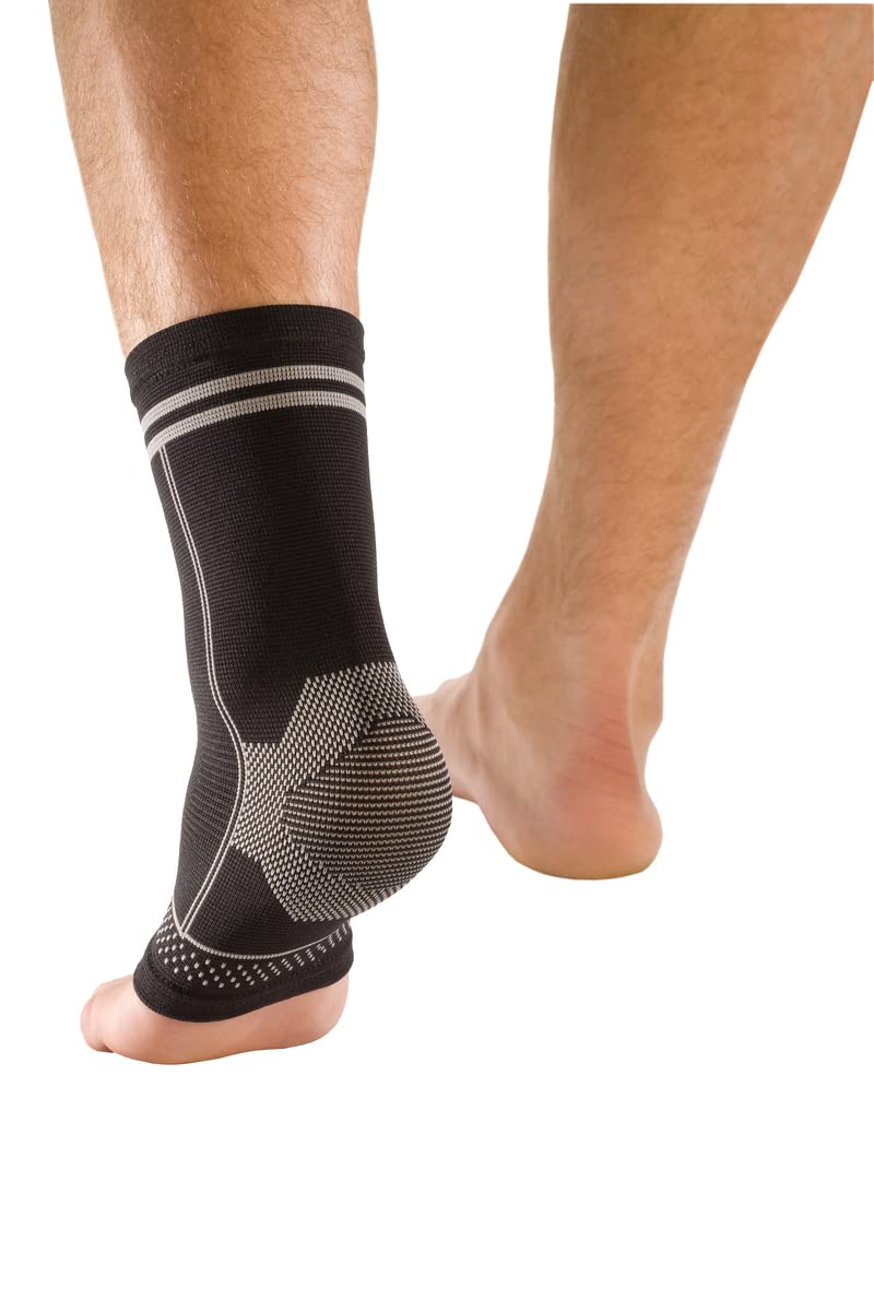 Mueller Sports Medicine 4-Way Ankle Support Sleeve, for Men and Women, Black, S/M - BeesActive Australia