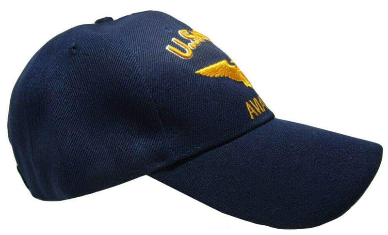 AES U.S. Navy Naval Aviation Ball Cap Baseball Cap Hat (Licensed) - BeesActive Australia