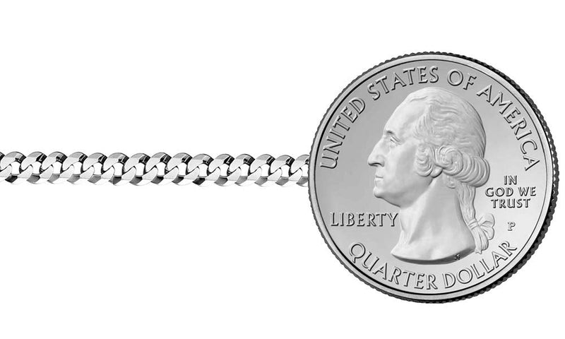 Savlano 925 Sterling Silver Curb Cuban Link Chain Bracelet for Men & Women - Made in Italy Comes With a Gift Box 8.0 Inches 4MM - BeesActive Australia