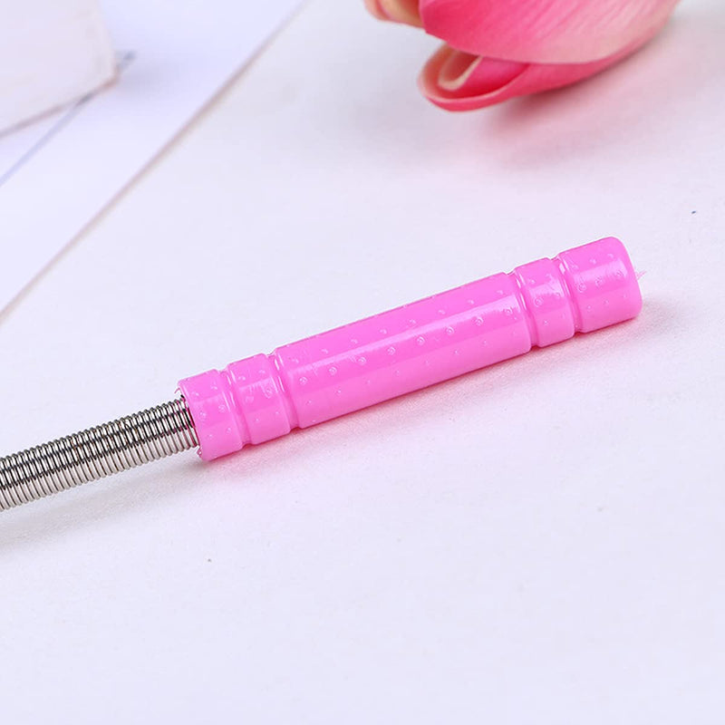 Spring Facial Hair Epilator, Regerly 2 Pieces Manual Portable Epilator Spring Facial Hair Remover Beauty Tools for Women Face Hair Removing - BeesActive Australia