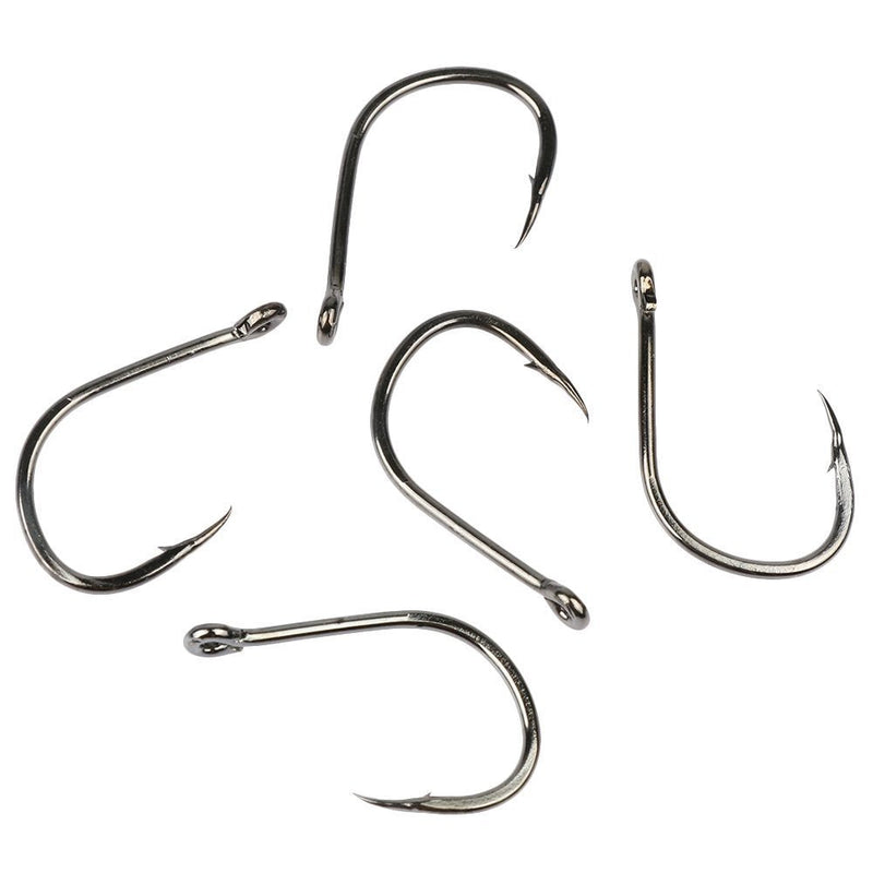 Lyu Bao 500pcs 10 Different Sizes Fishing Hooks Fish Hooks Fishhooks Fishhooks Sharpened Sharp Fishing Fish Hook Tackle Lure Bait Set Kit - BeesActive Australia