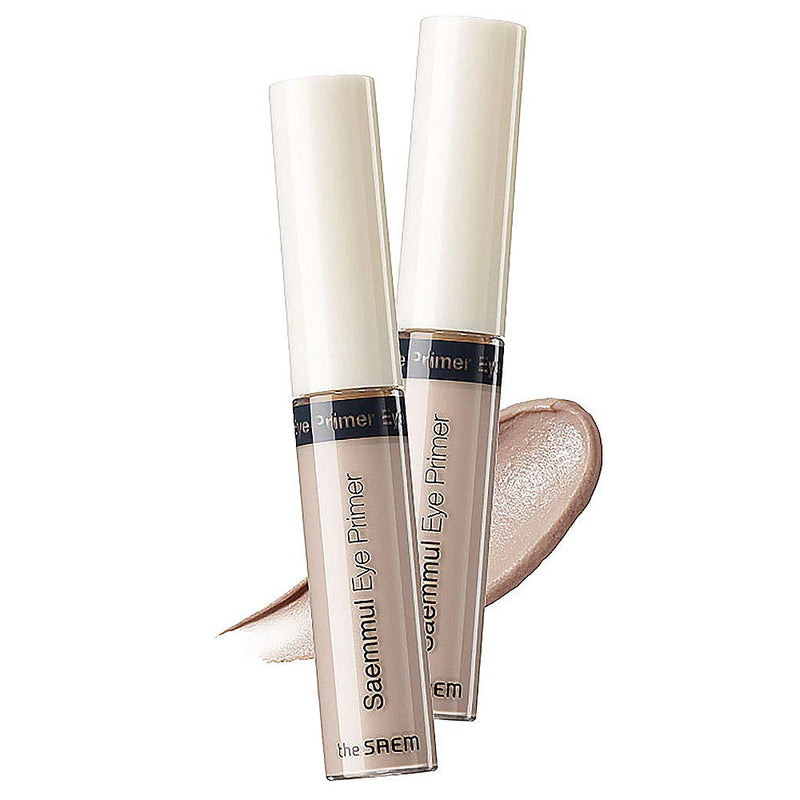 [THESAEM] 2PCS of Saemmul Eye Primer 5.8g / Waterproof Eyeshadow Primer, Prevent Creasing & Fading, Vivid Color, Long-Lasting, K Beauty - BeesActive Australia