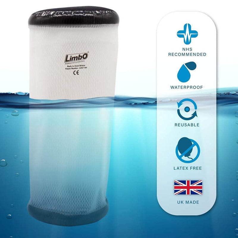 LimbO Waterproof Cast and Dressing Protector, PICC Line Cover M65, 25 to 29 cm Upper Arm Circumference - BeesActive Australia