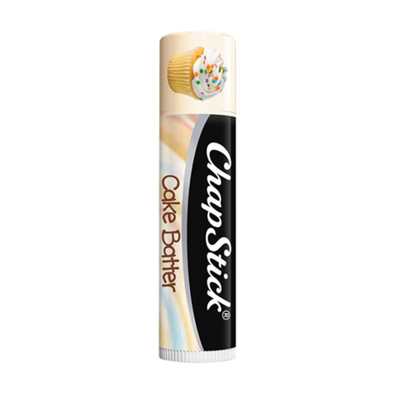 ChapStick Classic Skin Protectant Flavored Lip Balm Tube, Limited Edition, 0.15 Ounce Each (Cake Batter Flavor, 1 Blister Packs of 3 Sticks) - BeesActive Australia