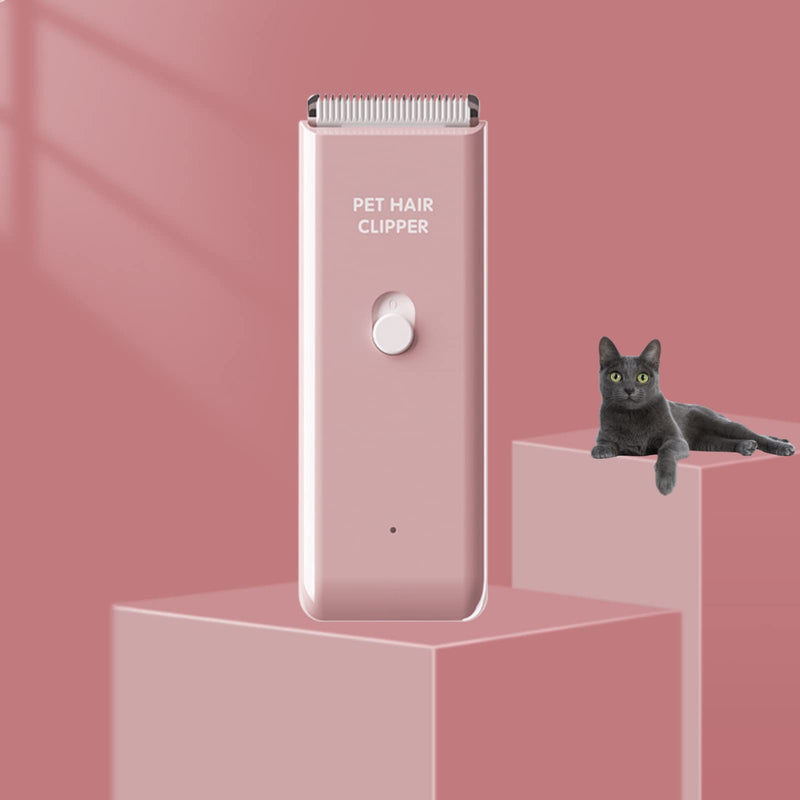 Founouly Home Professional Dog Grooming Kit Clipper Low Noise USB Rechargeable for Dog Cat Ap005-pink - BeesActive Australia
