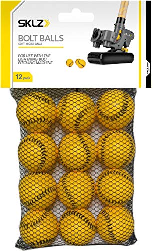 [AUSTRALIA] - SKLZ Bolt Balls for Lightning Bolt Pitching Machine 12 pack 