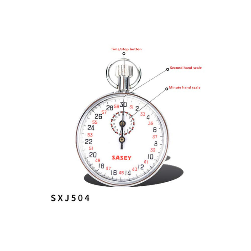 Mechanical Stop Watch Sports Chronograph Running Timer Handheld Stopwatch Sxj504 - BeesActive Australia