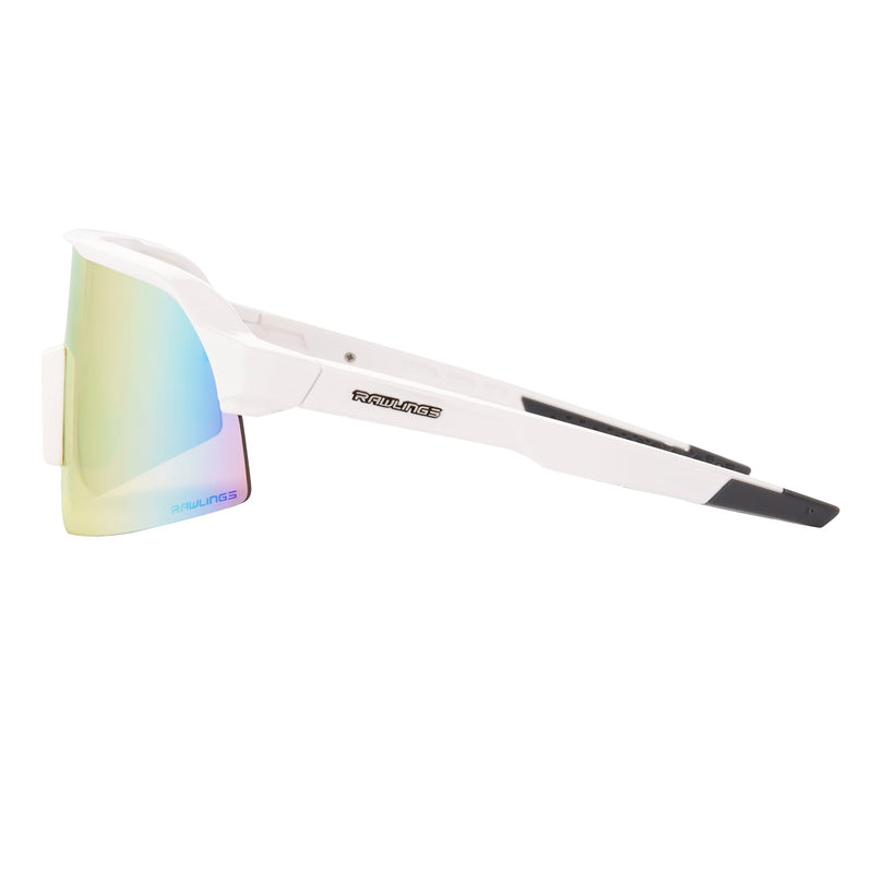 Rawlings Travel Shield Sunglasses, Shiny White, 134 mm - BeesActive Australia