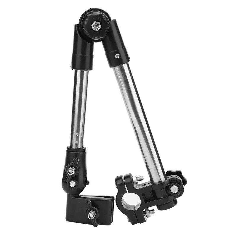 Haofy Wheelchair Umbrella Holder, Wheelchair Stroller Bicycle Umbrella Attachment Handle Bar Holder Clamp Supporter Connector - BeesActive Australia