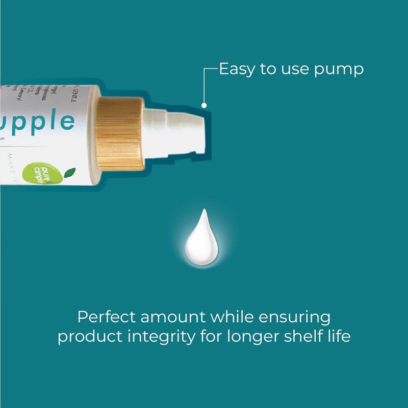 Pure & Cimple Prebiotic Face Moisturizer | Natural Blend with Polyglutamic Acid and Ceramide NP | Repair Skin Barrier, Balance and Deep Hydration, Advanced Facial Moisture Cream for Women (60ml) - BeesActive Australia