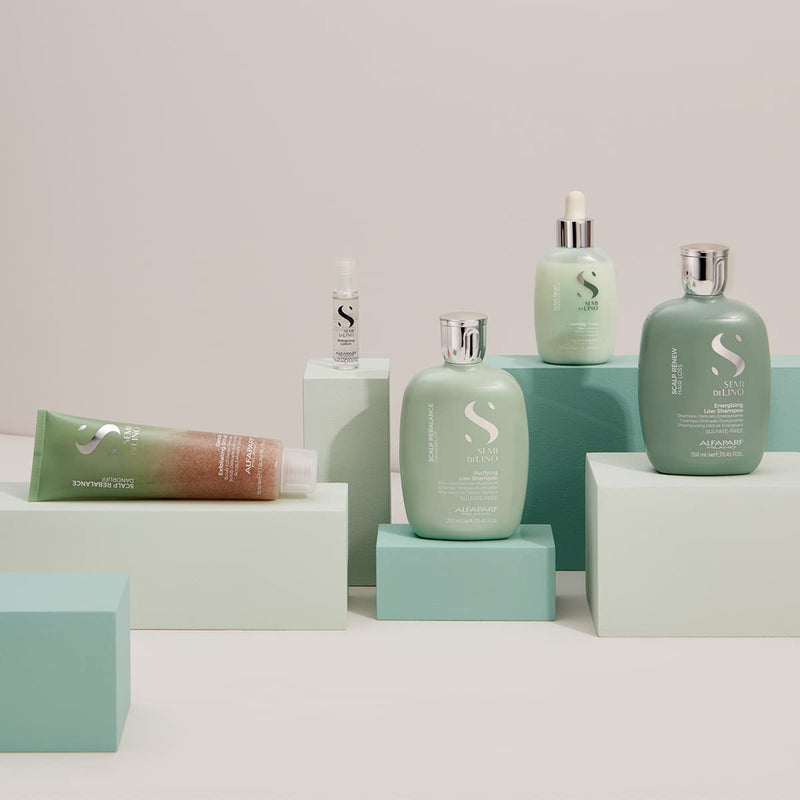 Alfaparf Milano Semi di Lino Scalp Rebalance Gentle Exfoliating Scrub, 150 ml,8022297095882 - BeesActive Australia