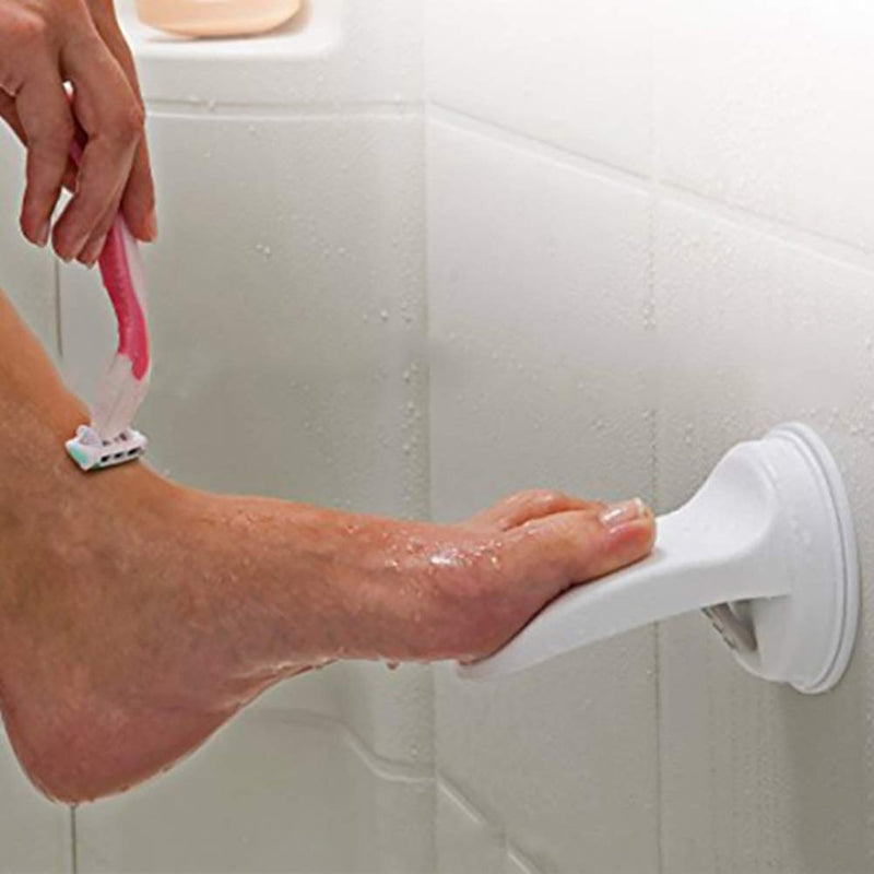Leikance Suction Cup Foot Rest,Plastic Bathroom Foot Rest Shower Shaving Leg Aid Foot Rest Step Shower for Home Hotel Bathroom - BeesActive Australia