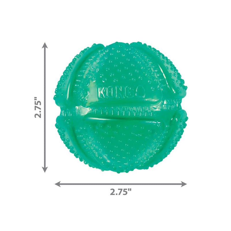 KONG - Squeezz Dental Ball - Unique Flexible Texture, Teeth and Gum Cleaning Dog Toy - for Medium/Large Dogs - BeesActive Australia