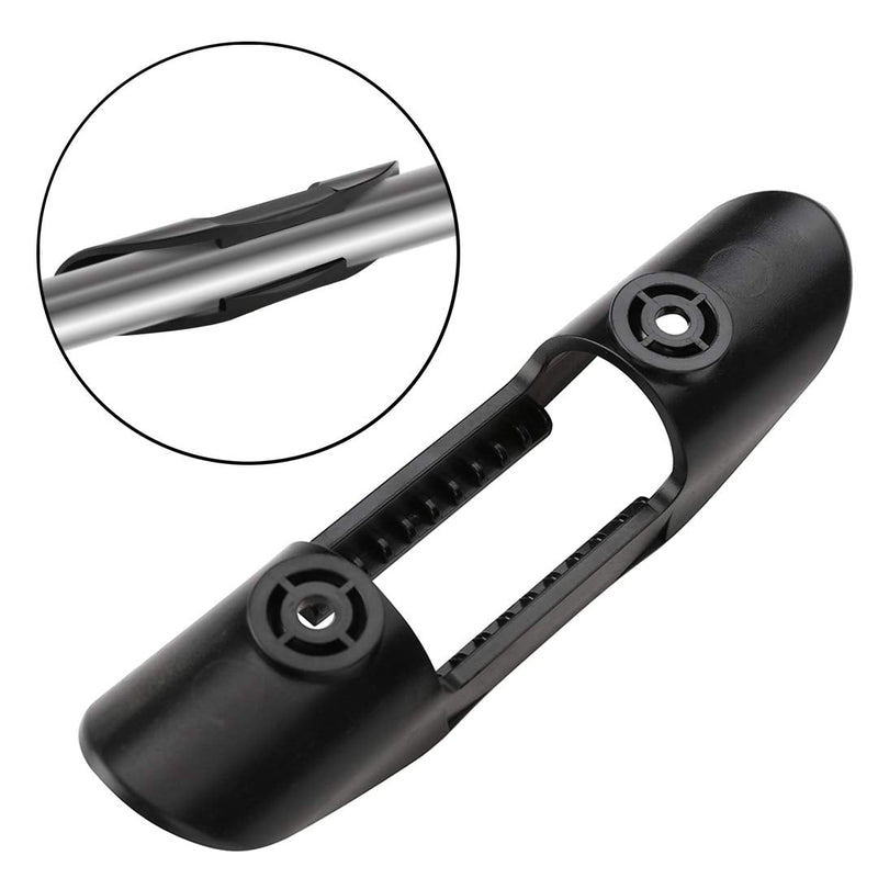 Mayitr Kayak Paddle Accessories Plastic Paddle Holder Clip Black, Kayak Paddle Clip Universal Kayak Paddle Mount Holder Clip & Fishing Net Clip，2 Pcs - BeesActive Australia