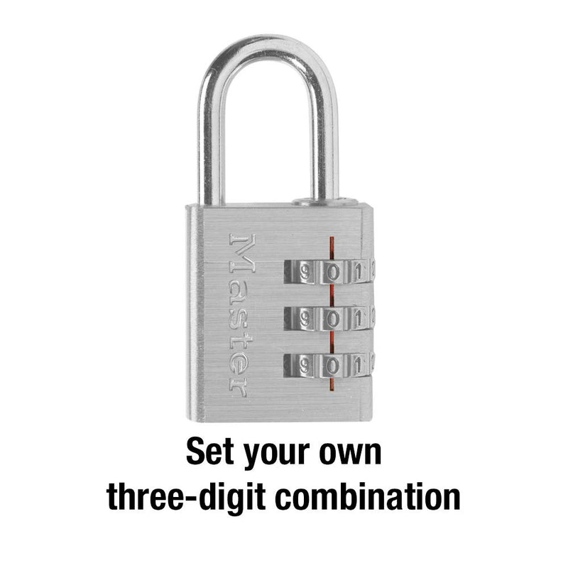 Master Lock 630D Set Your Own Combination Lock, Aluminum - BeesActive Australia