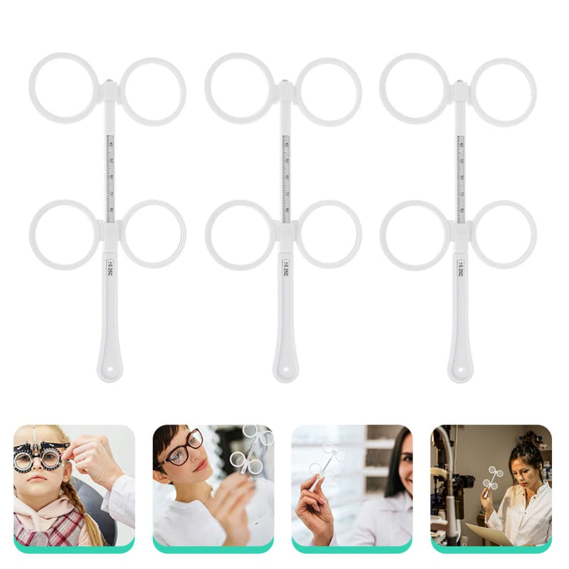 Optical Flipper Optometry Flips Lens: 3pcs �25� �0. 5� �100� Optometry Flip for Near Vision Amblyopia Confirmation Test - BeesActive Australia