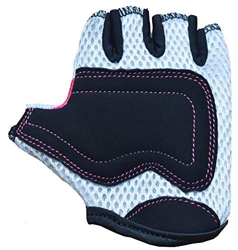 Kiddimoto - Cycling Gloves | Fingerless Gloves for Kids | Perfect for Bike, Scooter & Skateboard | Ideal for Boys and Girls | Available in Different Colourful Designs & Sizes - BeesActive Australia