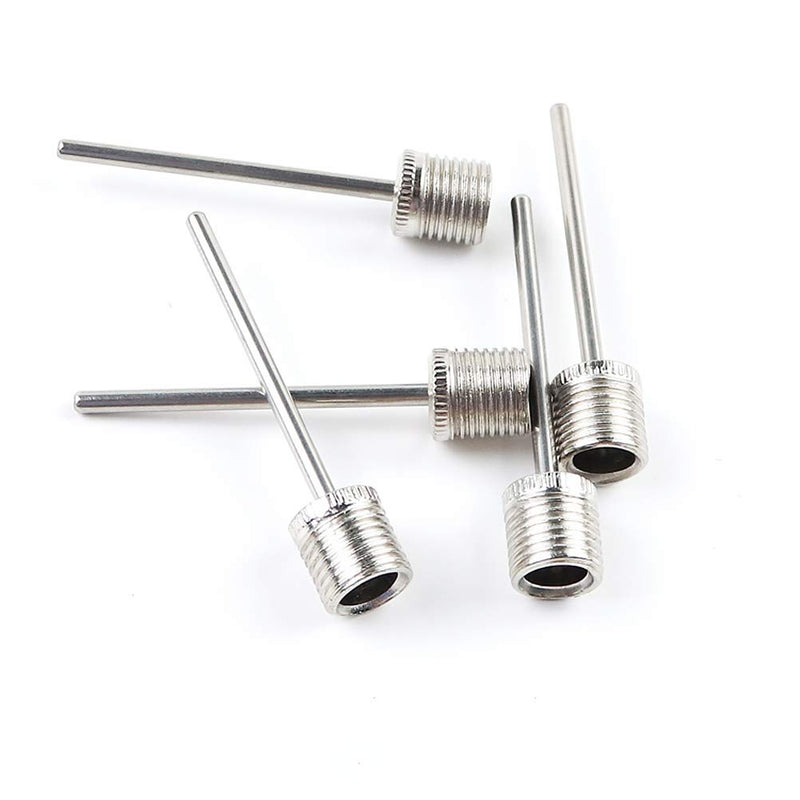 kiniza 20 Packs Air Pump Inflation Needles, Soccer Sports Ball Pump Needle Stainless Steel Basketball Inflating Pins Air Pump Needle for Balls Soccer Basketball Football Volleyball Rugby - BeesActive Australia