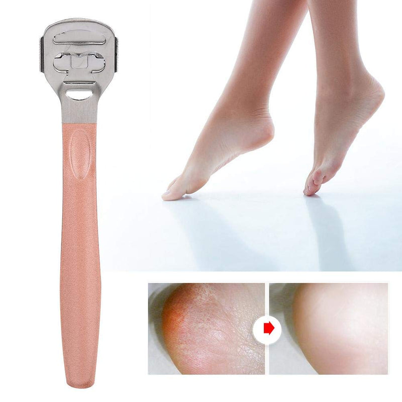 Callus Remover Foot Callus Shaver Set Stainless Steel Foot File Pedicure Tool Set for Dead Skin Removal(Rose Gold) Rose Gold - BeesActive Australia