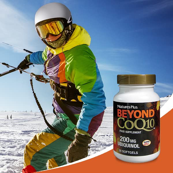 NaturesPlus Beyond CoQ10 200mg Ubiquinol - High Strength, Active Form Coenzyme Q10 Supplement - Fast Acting, Easy to Absorb, Convenient One a Day - 30 Softgel Capsules 30 Count (Pack of 1) - BeesActive Australia