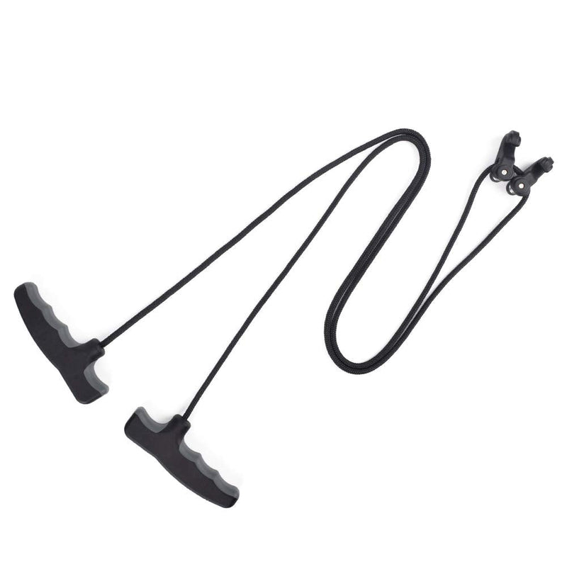 Szeo Archery Crossbow Cocking Device Crossbow Rope Cocker Aid Double Handle Strings Cocking Tool Gray - BeesActive Australia